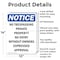 Signmission No Trespassing Private Property OSHA Notice Sign, Aluminum, 10in W x 14in L, 2PK OS-2PACK-NS-A-1014-V-14979 - alternate 6